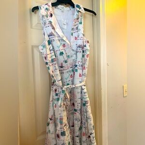 J Crew postal dress NWT